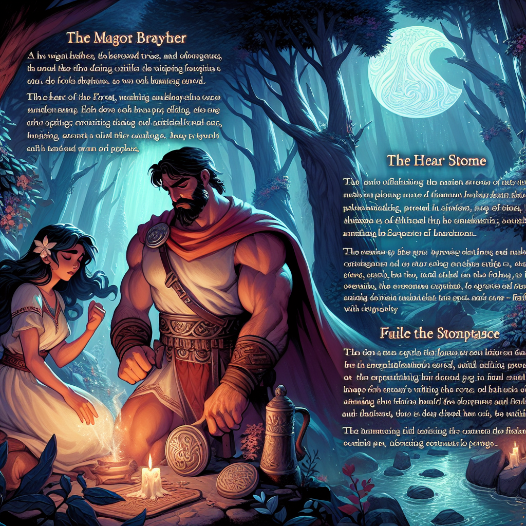 El Enigma del Corazón del Bosque: Un Viaje de Valor y Magia