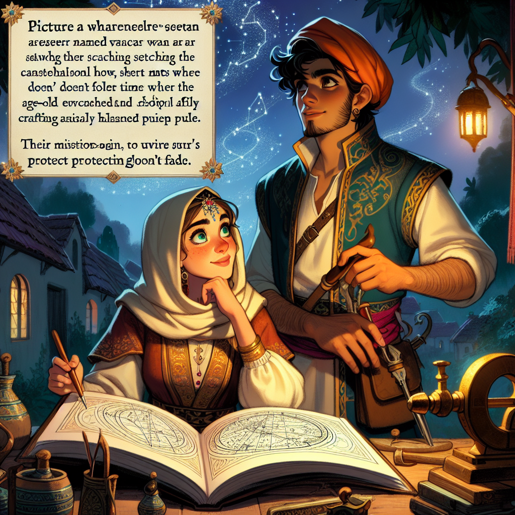 The Starweaver’s Journey: A Tale of Friendship and Celestial Wonders